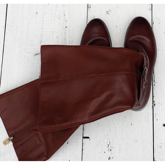 Naturalizer Reid Tall Boots WIDE CALF Leather Women Boots US 6.5 / UK 4 /  EU 37 - Picture 6 of 10